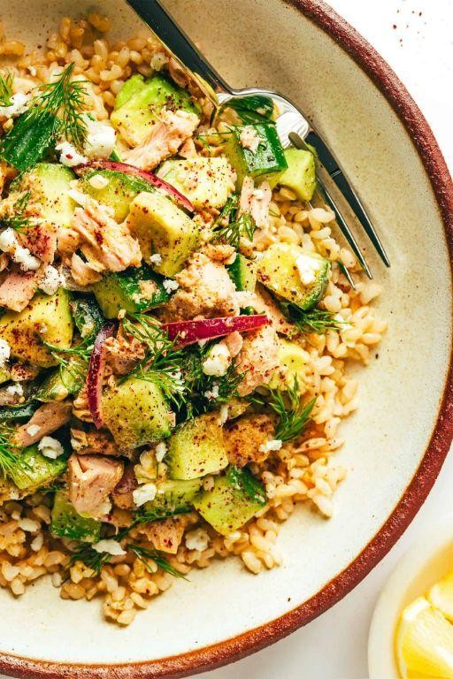 Tuna and Avocado Rice Bowl