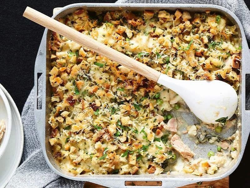 Tuna and Cauliflower Rice Casserole