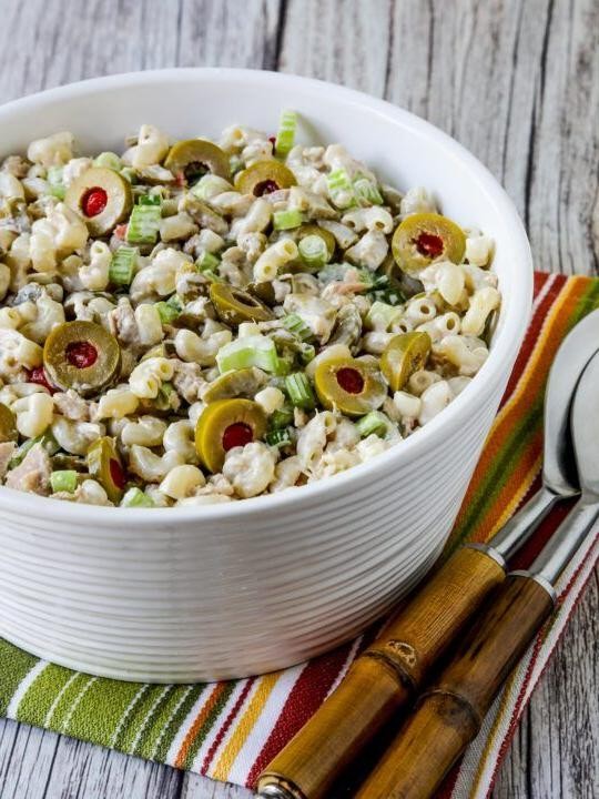 Tuna and Olive Pasta Salad