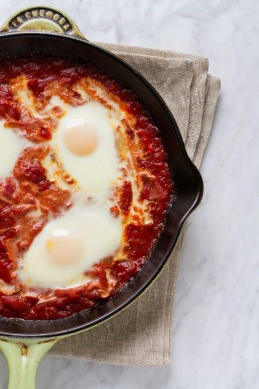 Tunisian Shakshuka with Harissa
