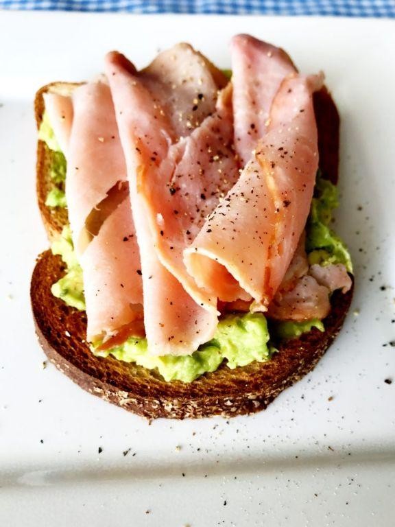 Turkey and Avocado Morning Toast