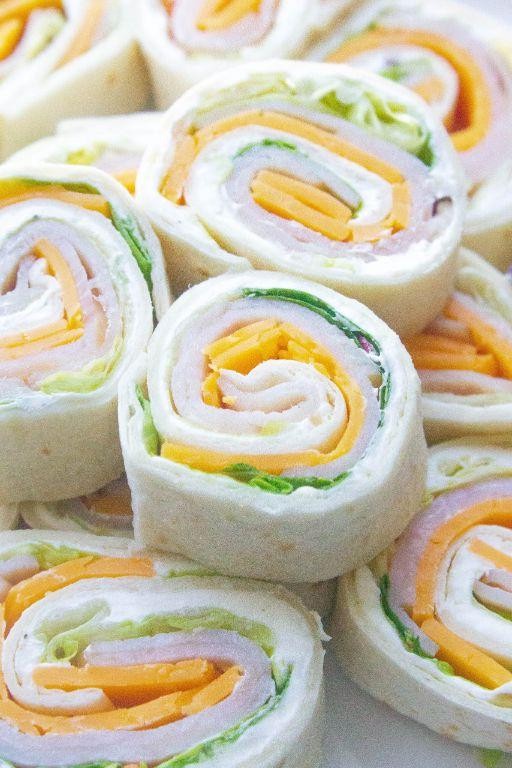 Turkey and Cheese Roll-Ups