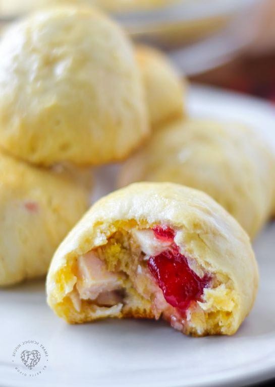 Turkey and Cranberry Cookies