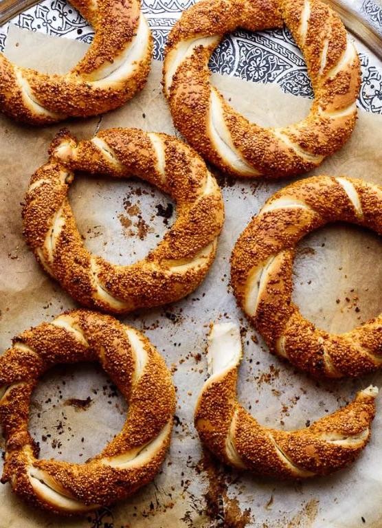 Turkish Simit: Sesame-Crusted Bread