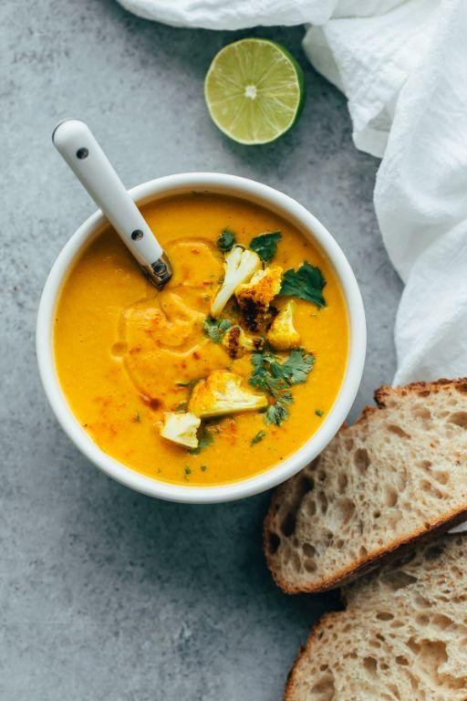 Turmeric Cauliflower Soup