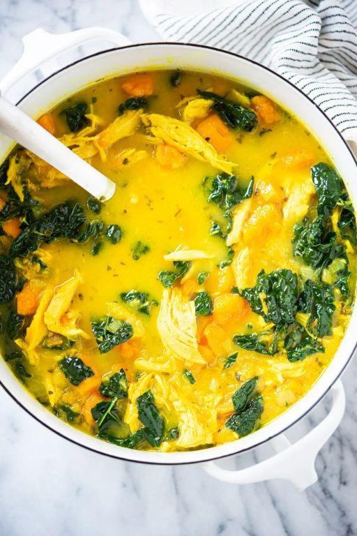 Turmeric Lemon Ginger Chicken Stew