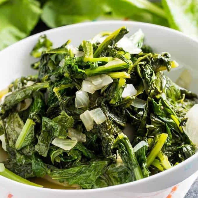 Turnip Greens Stir-Fry