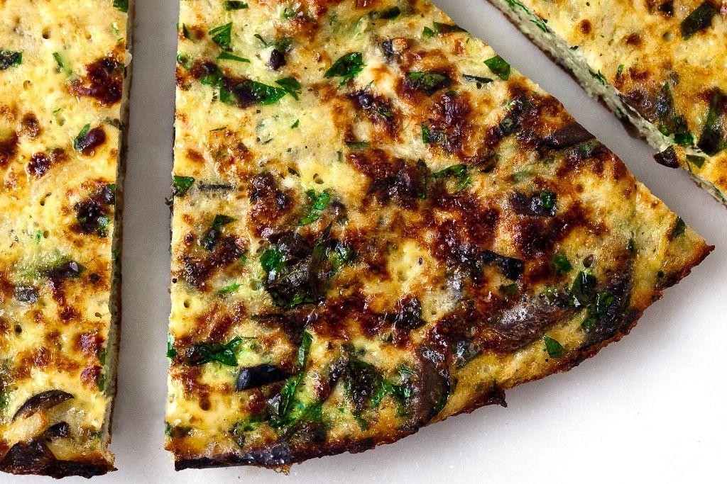 Turnip and Leek Frittata