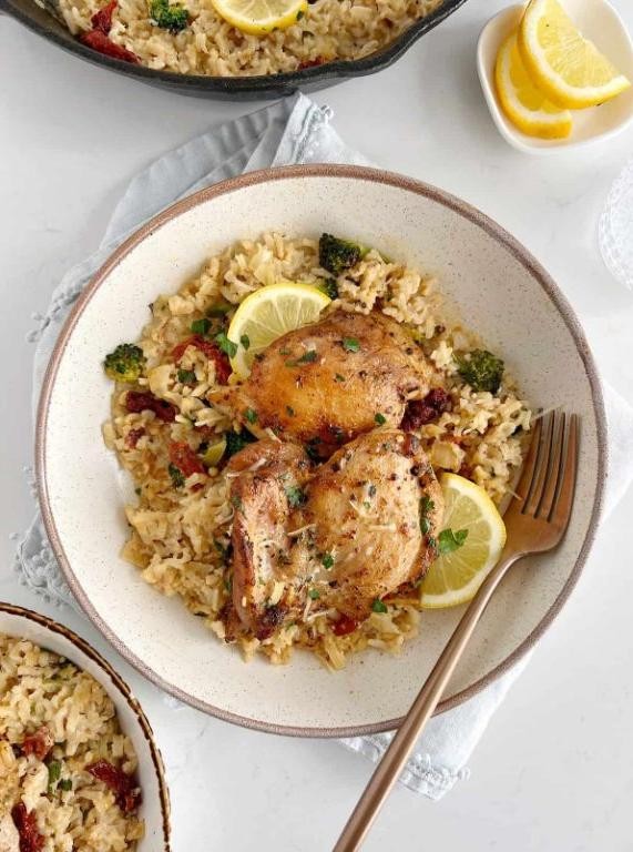 Tuscan Chicken and Rice Sensation