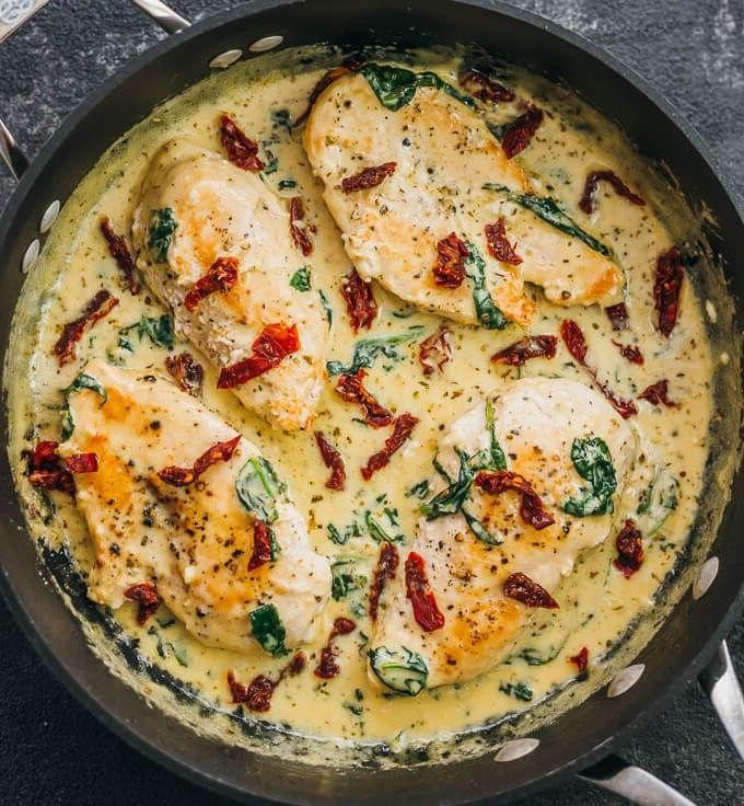 Tuscan Sun-Dried Tomato Chicken