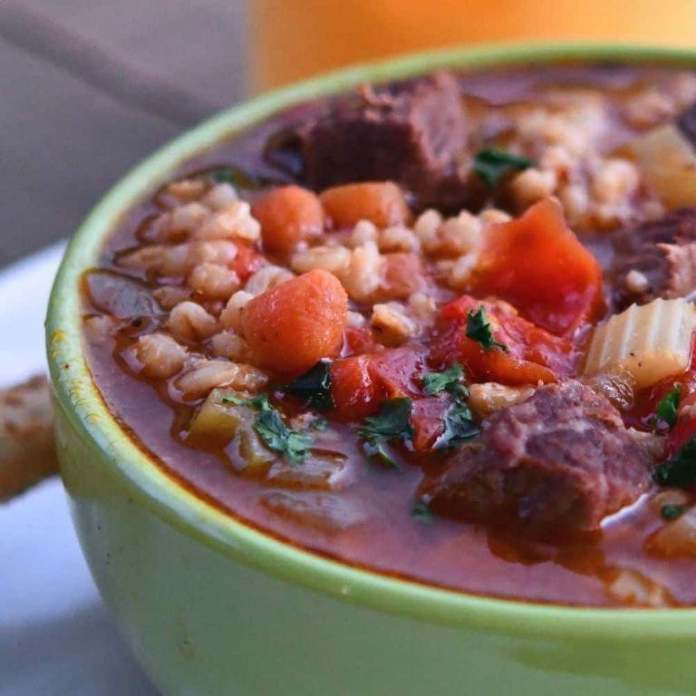 Tuscan Tomato and Beef Barley Blend