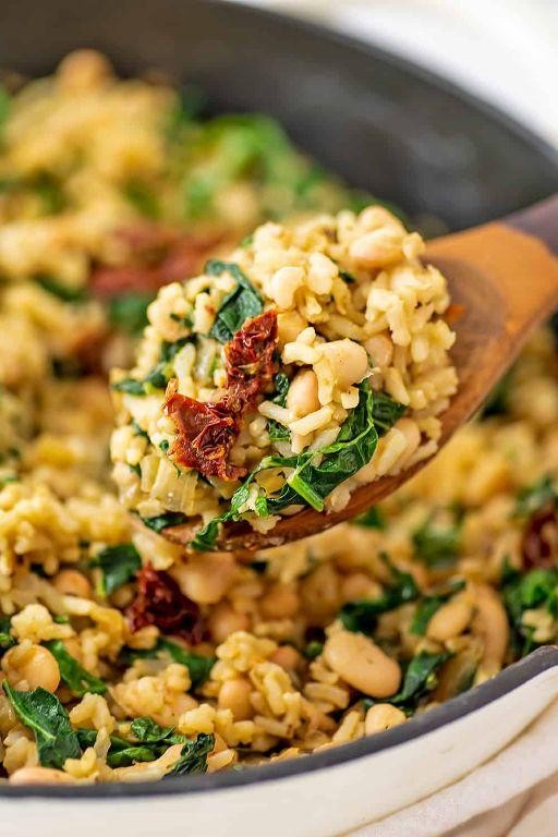 Tuscan White Bean and Arborio Rice Salad