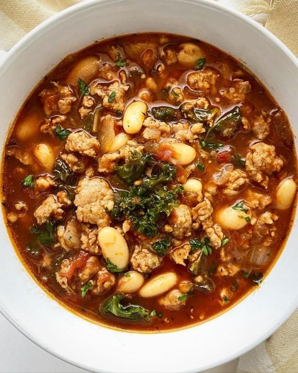 Tuscan White Bean and Sausage Pot