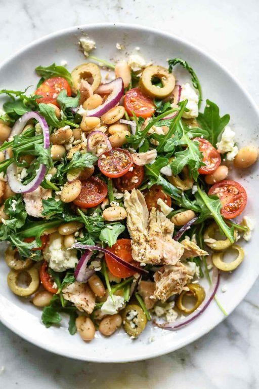 Tuscan White Bean and Tuna Salad