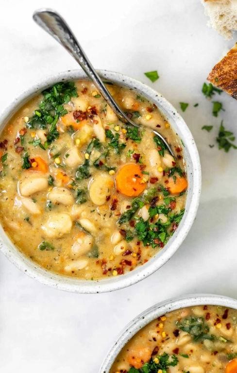 Tuscan White Bean and Vegetable Soup