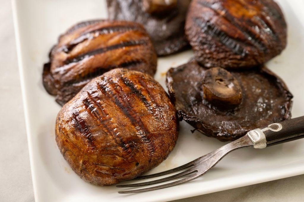 Umami-Drenched Grilled Portobello Mushrooms