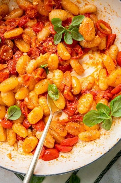 Umami-Packed Tomato and Basil Gnocchi