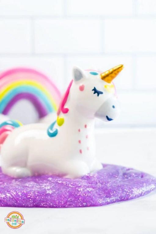 Unicorn-Colored Borax Slime