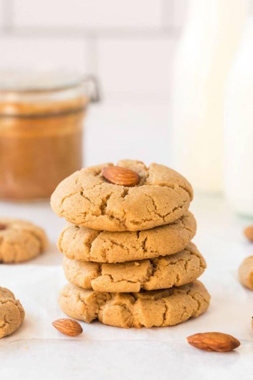 Unsalted Vanilla Almond Butter Cookies