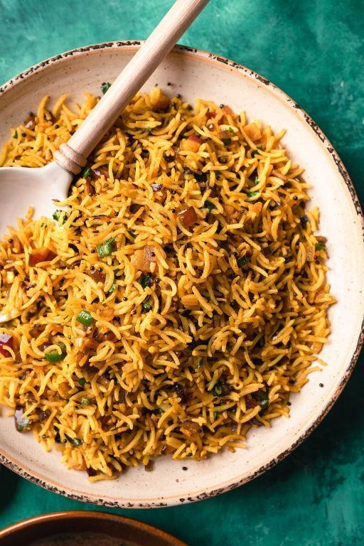 Vagharela Bhaat with Cashews and Raisins