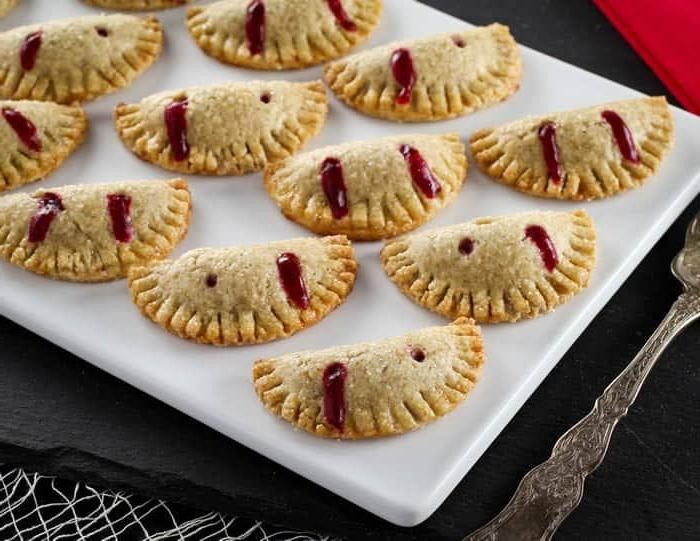 Vampire Bite Krispie Snacks