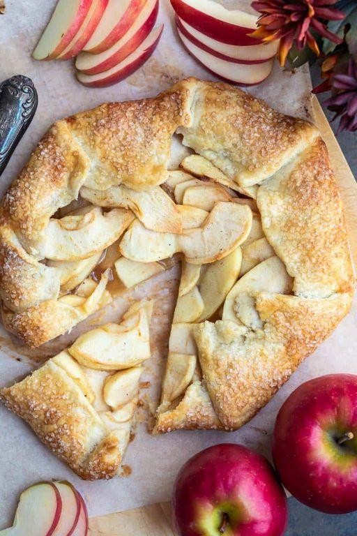 Vanilla Bean Apple Galette