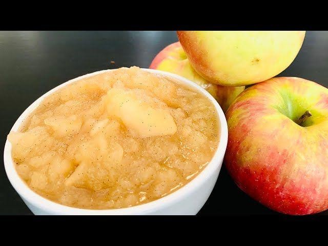 Vanilla Bean Infused Applesauce