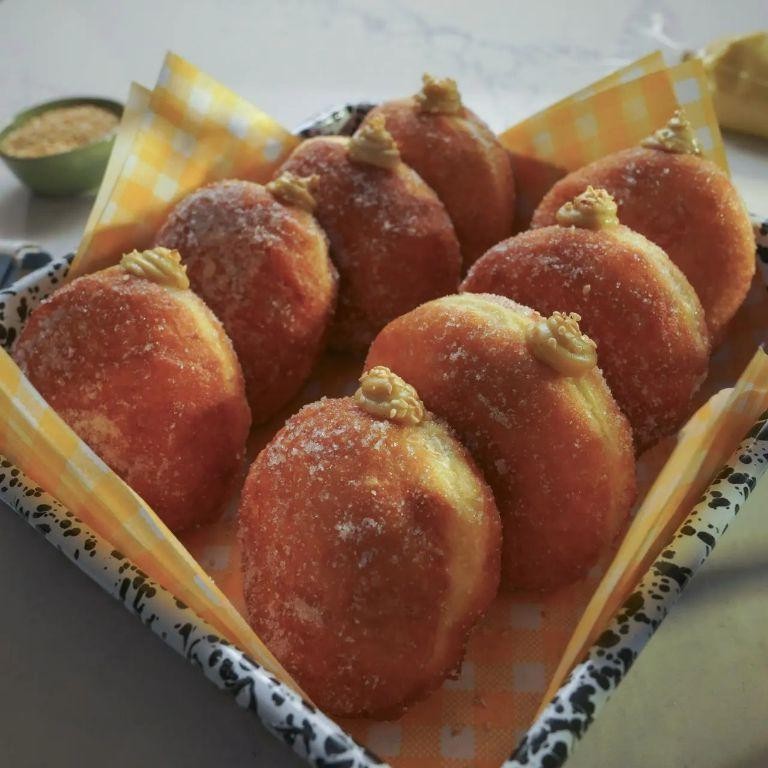 Vanilla Bean Potato Doughnuts