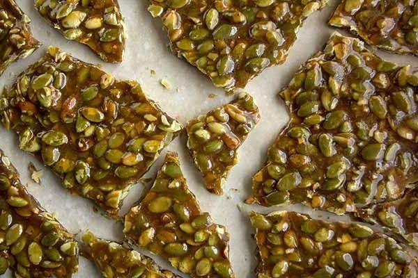 Vanilla Bourbon Roasted Pumpkin Seeds