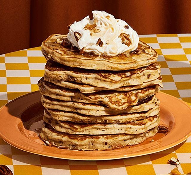 Vanilla Coffee Creamer Pancakes