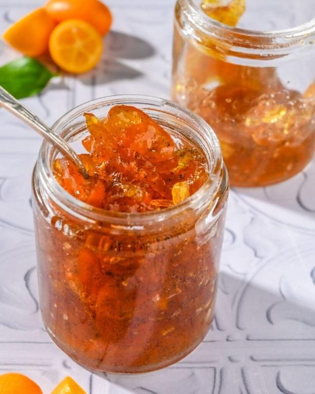 Vanilla Infused Cumquat Marmalade