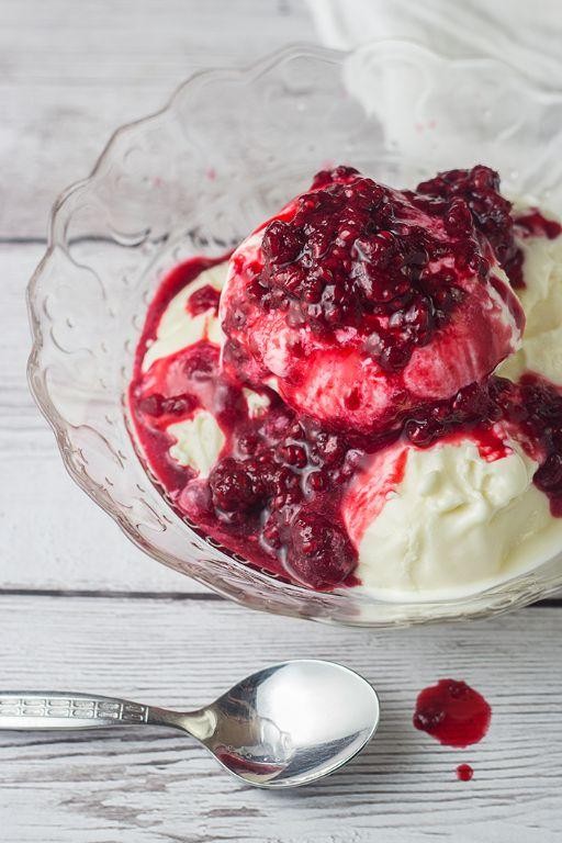 Vanilla Raspberry Sauce