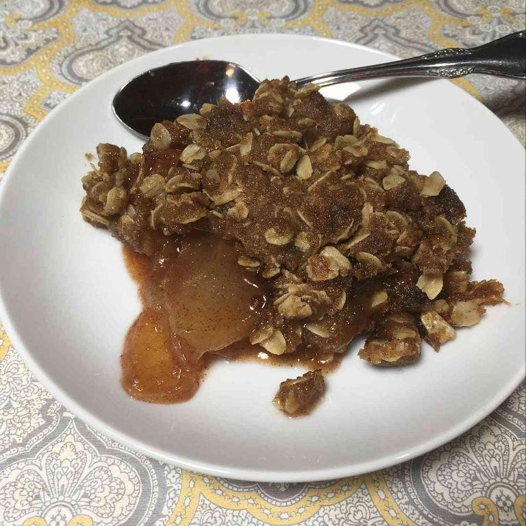 Vegan Apple Brown Betty