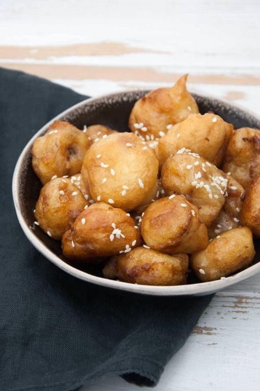 Vegan Banana Fritters with Nutmeg