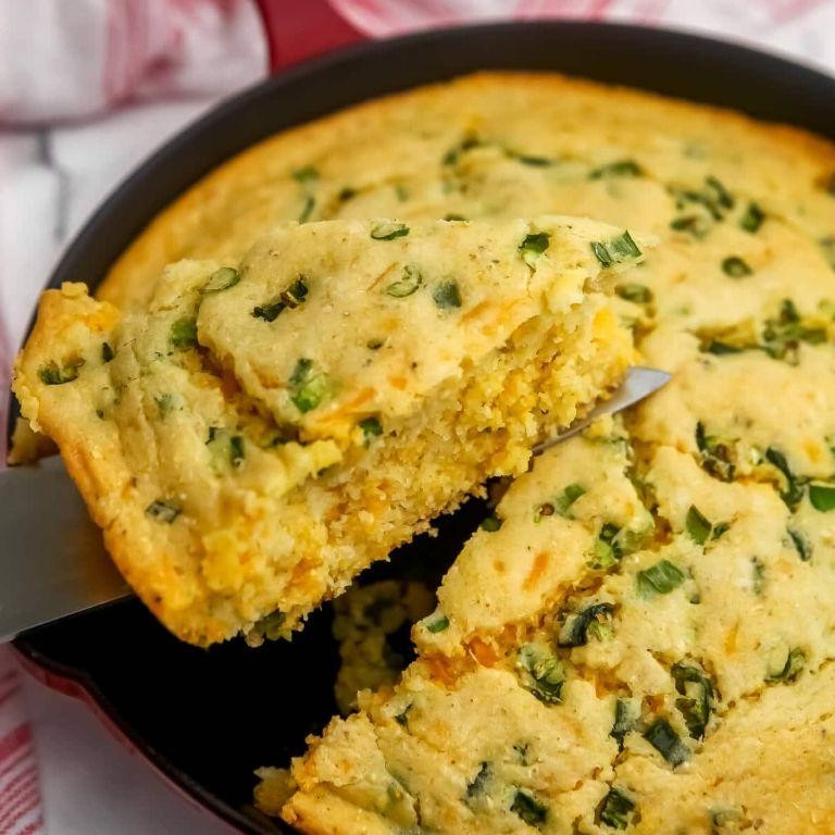 Vegan Cornbread with Jalapeños