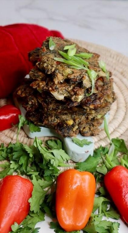 Vegan Jamaican Callaloo with Peppers