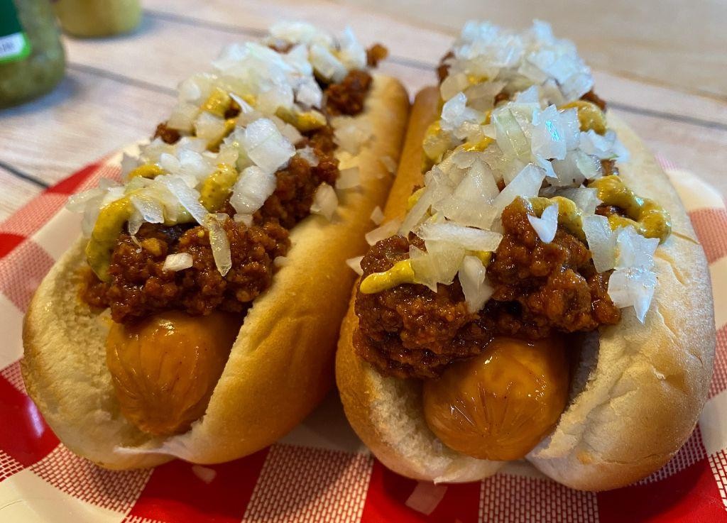 Vegan Lentil Hot Dog Chili