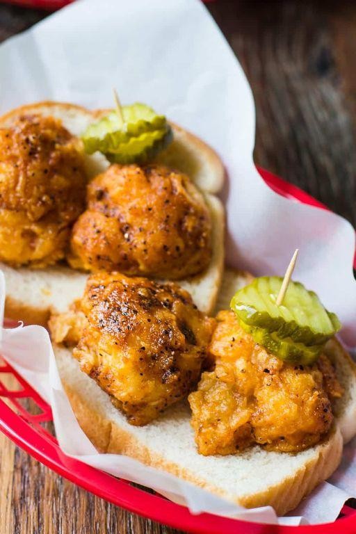 Vegan Nashville Hot Chicken using Cauliflower