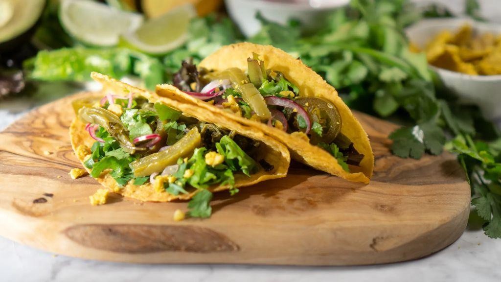 Vegan Nopalitos Cactus Tacos