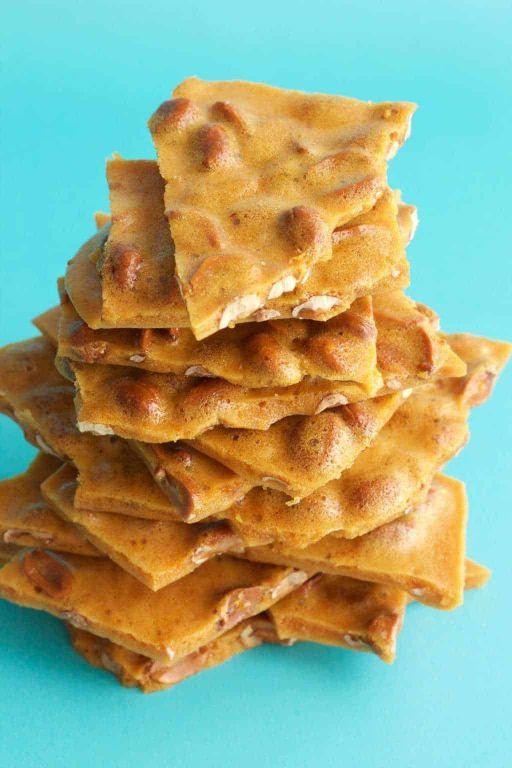 Vegan Peanut Brittle without Butter