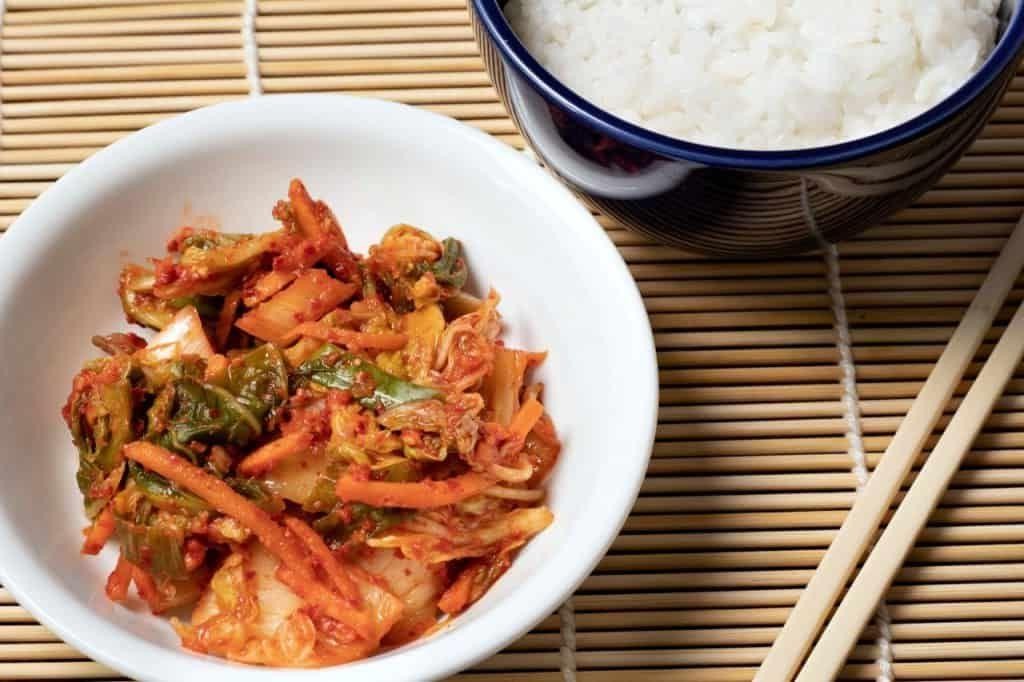 Vegan Spicy Korean Cabbage Kimchi