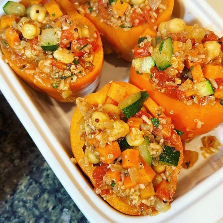 Vegan Stuffed Bell Peppers