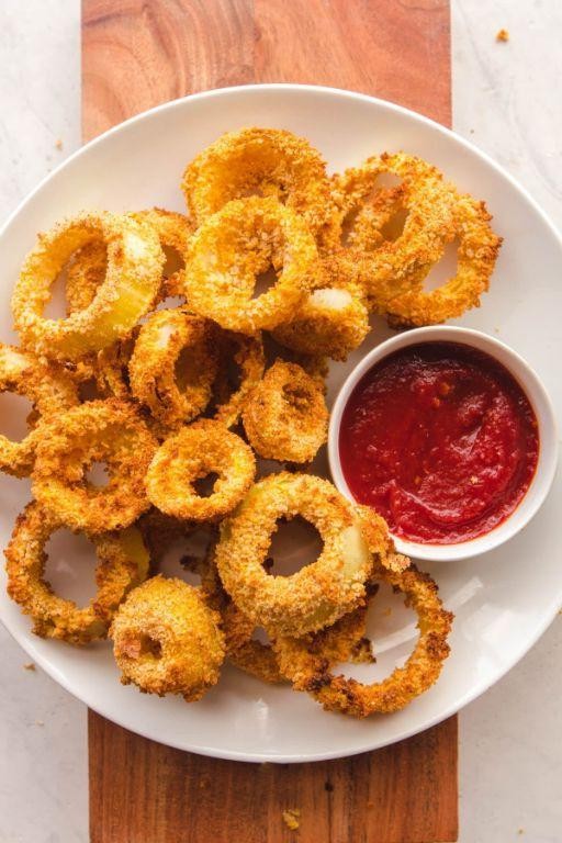 Vegan Tempura-Battered Onion Rings