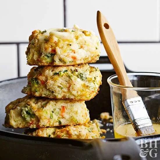 Vegetable Medley Biscuits