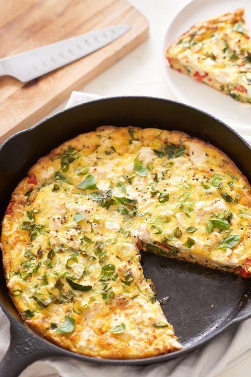 Vegetable and Cheese Frittata