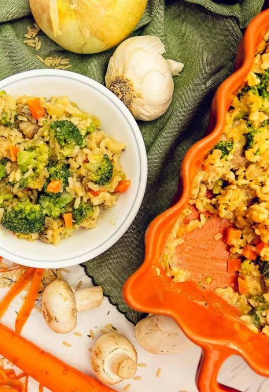 Vegetable and Rice Casserole