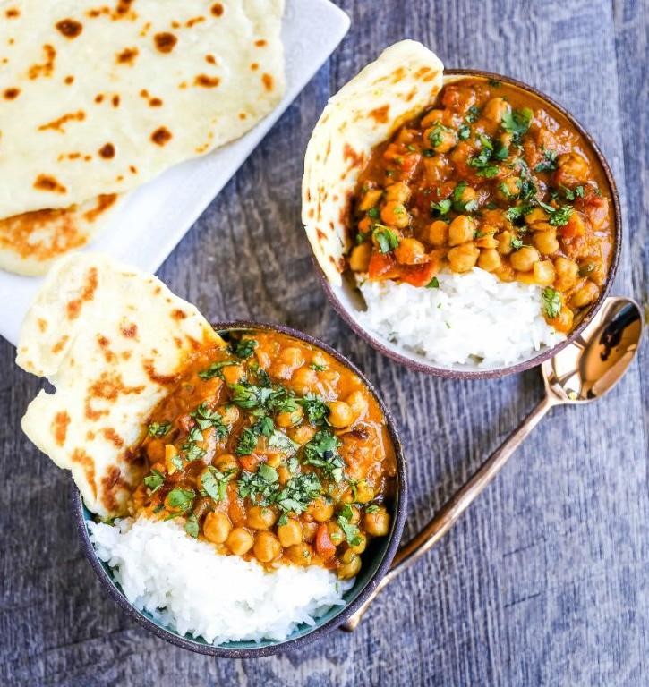 Vegetarian Chickpea Coconut Curry