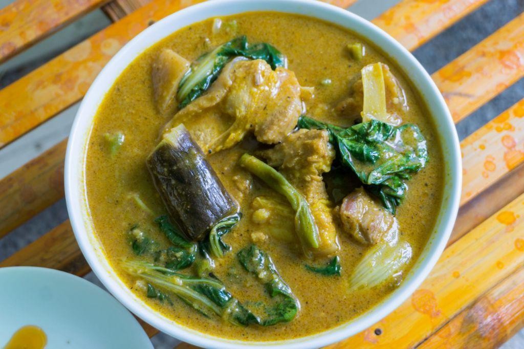 Vegetarian Kare-Kare with Peanut Sauce