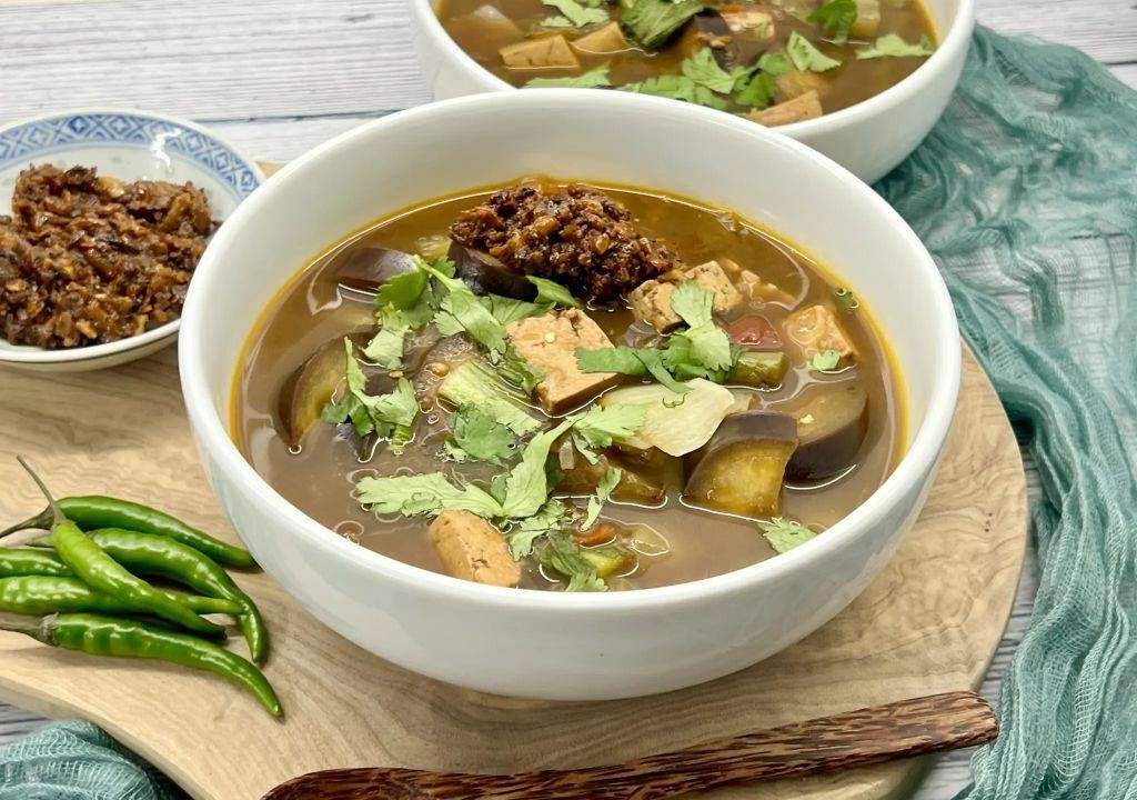 Vegetarian Sinigang (Sour Soup with Vegetables)