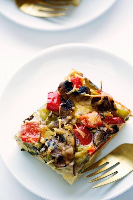 Veggie-Loaded Hash Brown Bake